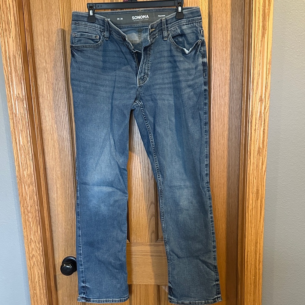 Sonoma Men's Classic Denim Jeans 30x30